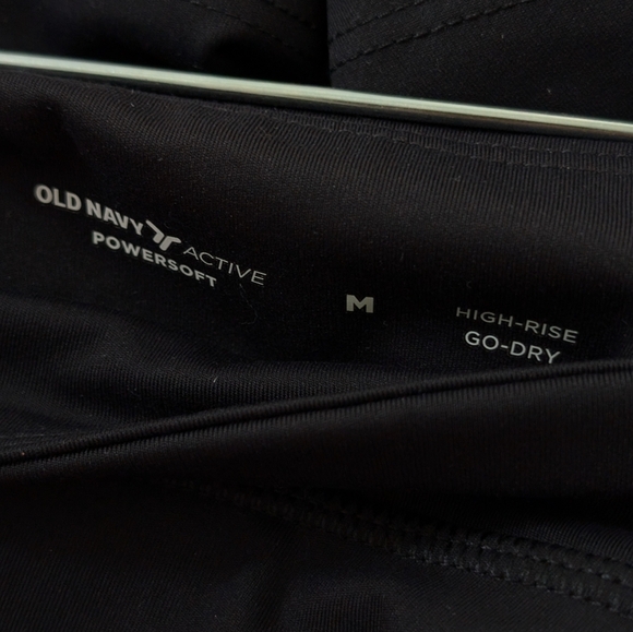 Old Navy Active High Rise Go Dry Skort Black Powersoft Medium - Picture 3 of 4